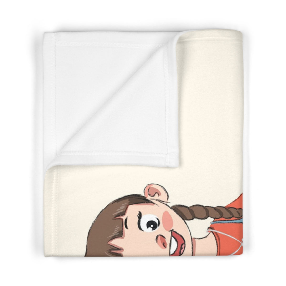 Eylül Character Soft Fleece Baby Blanket, Roots & Talks - product photo 2