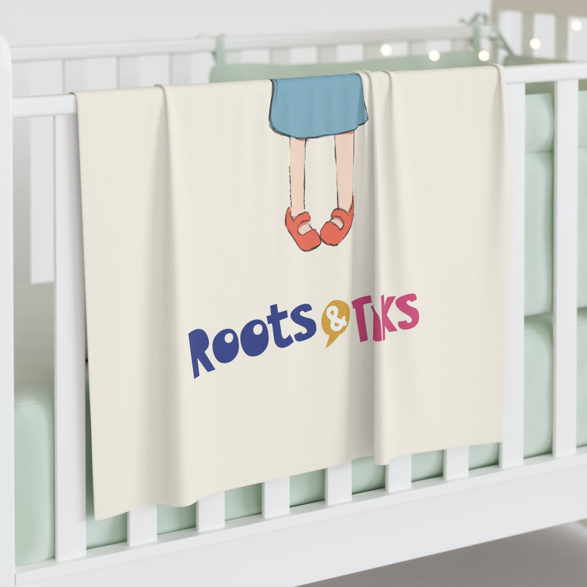 Eylül Character Baby Swaddle Blanket, Roots & Talks - product photo 3