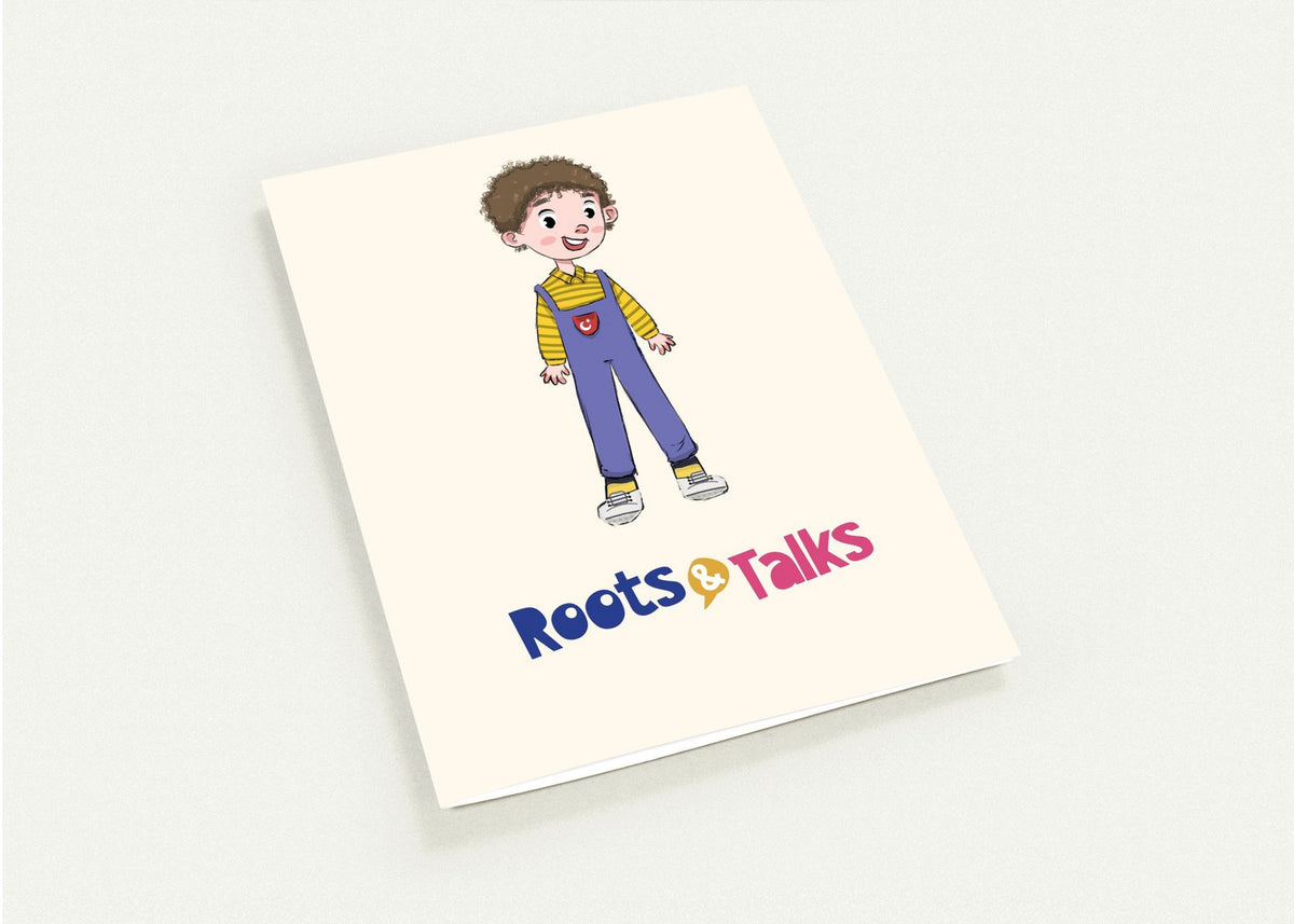 Ahmet Character Greeting Cards, Pack of 10, Roots & Talks - greeting card photo 1