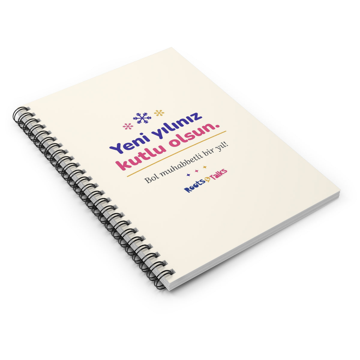 Yeni Yılınız Kutlu Olsun Spiral Notebook, Roots & Talks - product photo 3