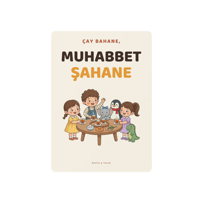 Çay Bahane, Muhabbet Şahane Poker Playing Cards, Roots & Talks - product photo 1