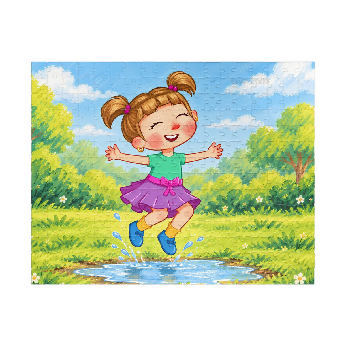 Puddle Jump Jigsaw Puzzle, Roots & Talks - product photo 1