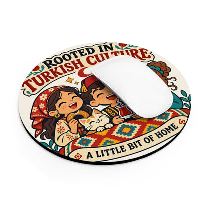 Rooted in Turkish Culture Mouse Pad, Roots & Talks - product photo 4