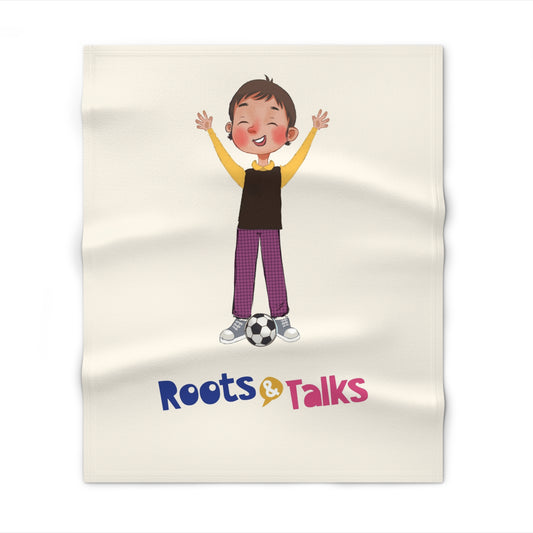 Gazi Character Throw Blanket, Roots & Talks - product photo 1