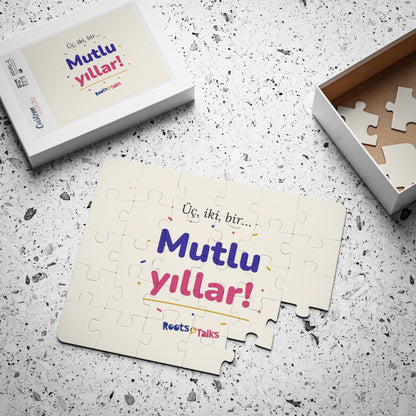 Üç, İki, Bir, Mutlu Yıllar Kids' Puzzle, 30 Pieces, Roots & Talks - product photo 3