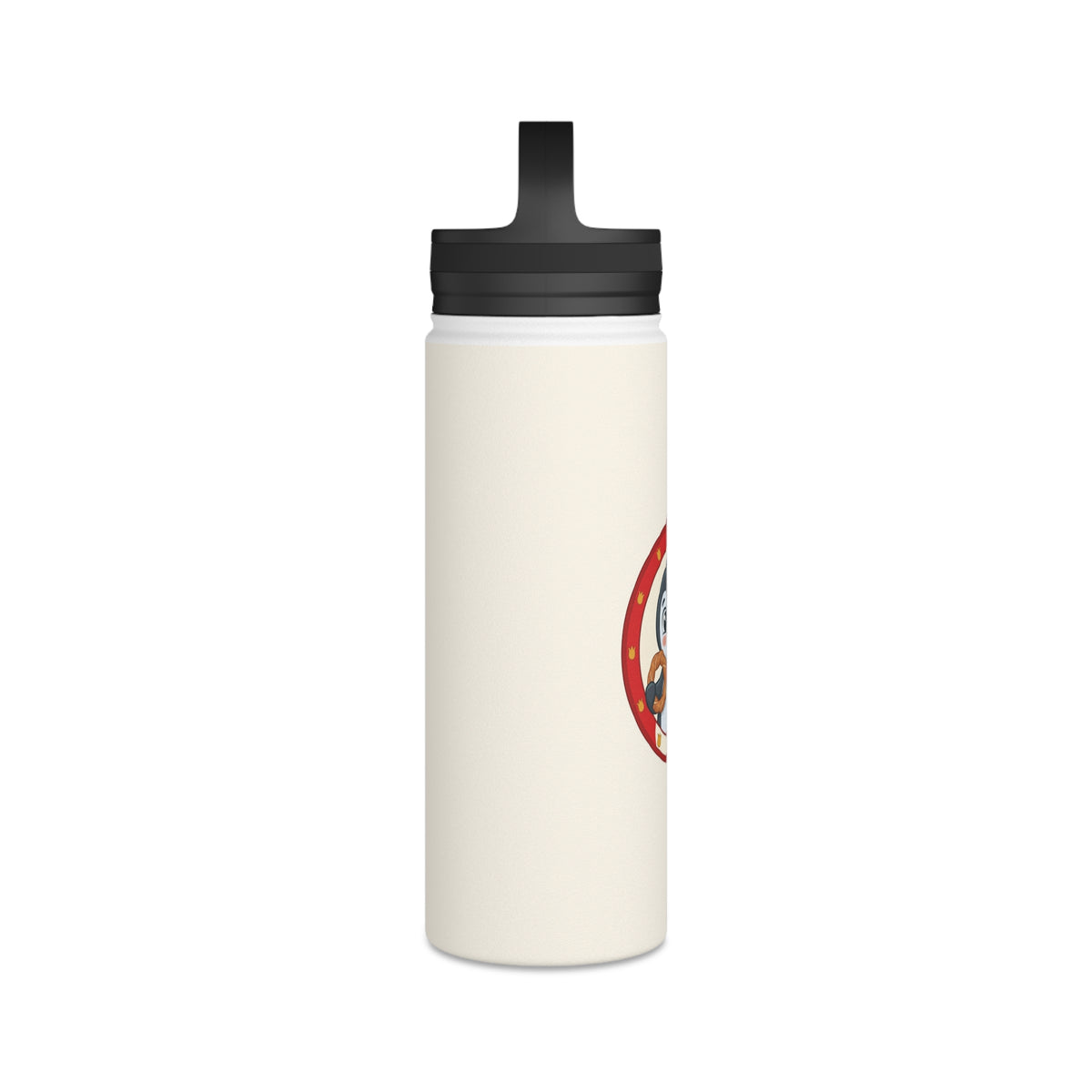 Simit and Tea Badge Stainless Steel Water Bottle, 18 oz, Roots & Talks - product photo 3