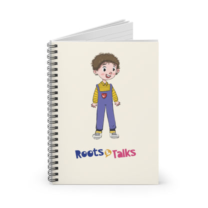 Ahmet Character Spiral Notebook, Roots & Talks - product photo 2