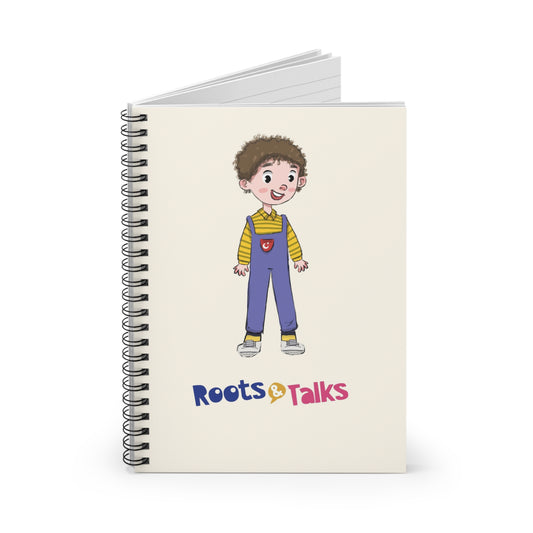 Ahmet Character Spiral Notebook, Roots & Talks - product photo 2