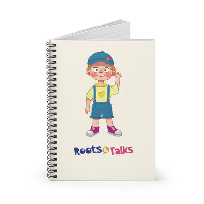 Giray Character Spiral Notebook, Roots & Talks - product photo 2