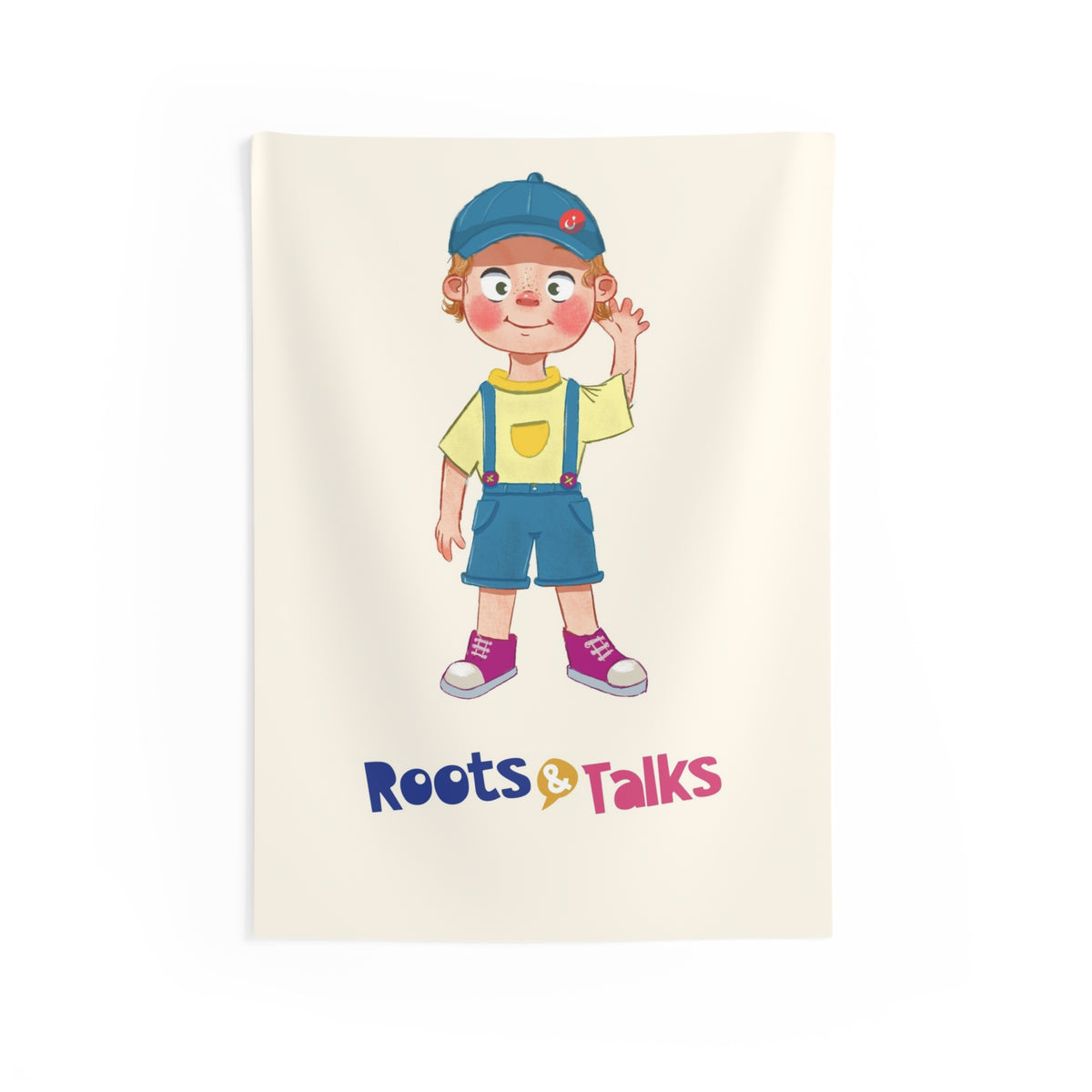 Giray Character Indoor Wall Tapestry, 26 × 36 in, Roots & Talks - product photo 1