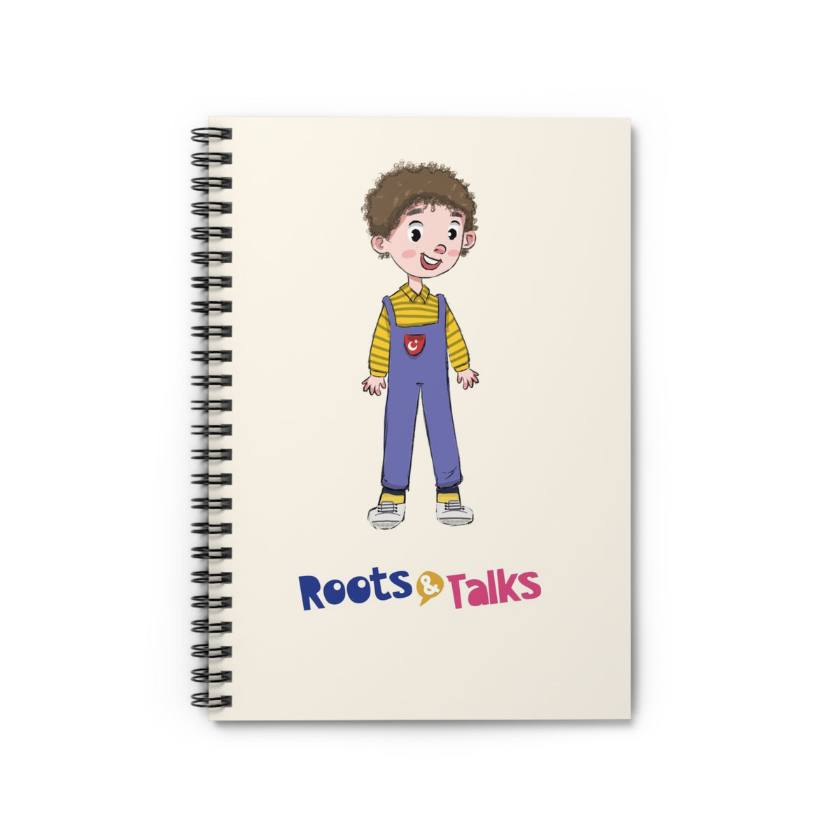 Ahmet Character Spiral Notebook, Roots & Talks - product photo 1
