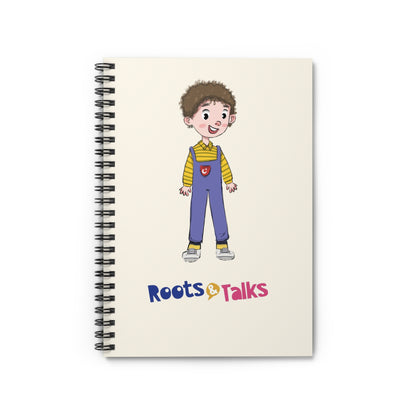 Ahmet Character Spiral Notebook, Roots & Talks - product photo 1