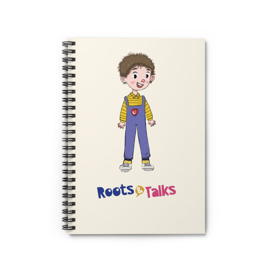 Ahmet Character Spiral Notebook, Roots & Talks - product photo 1