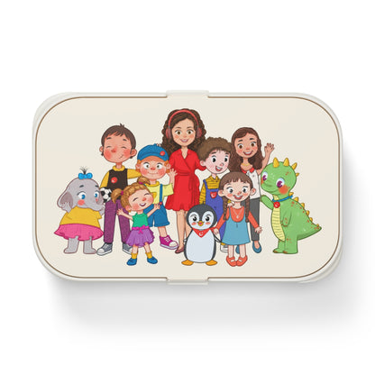 All the Characters Together Bento Lunch Box, Roots & Talks - product photo 1