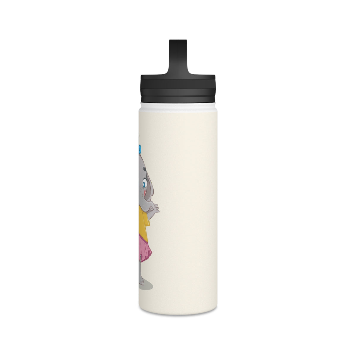 Filiz Elephant Stainless Steel Water Bottle, 18 oz, Roots & Talks - product photo 4