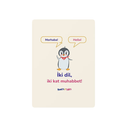 İki Dil, İki Kat Muhabbet Poker Playing Cards, Roots & Talks - product photo 1