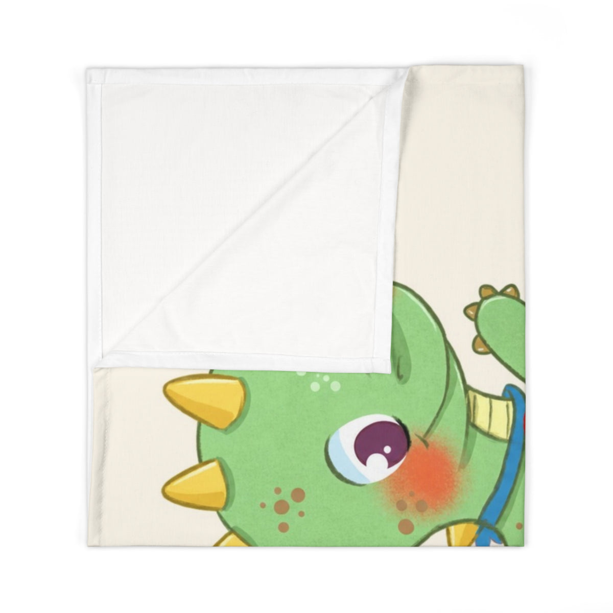 Dino Dinosaur Baby Swaddle Blanket, Roots & Talks - product photo 2