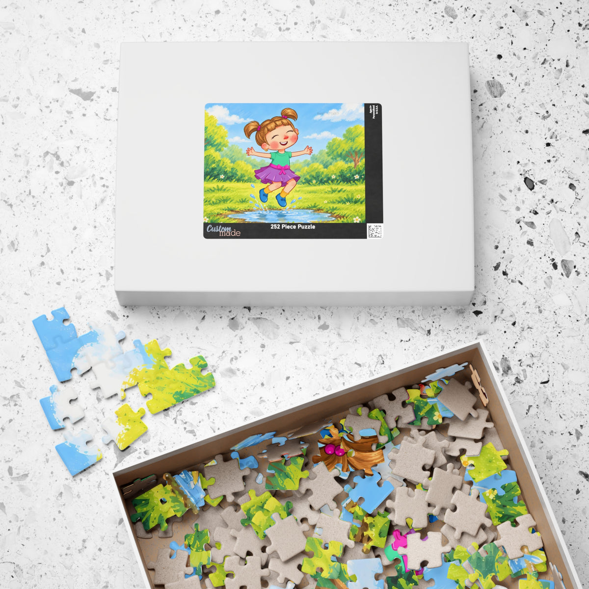 Puddle Jump Jigsaw Puzzle, Roots & Talks - product photo 5