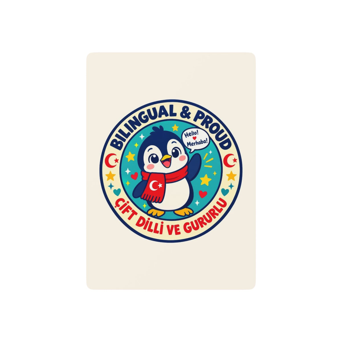 Bilingual & Proud Poker Playing Cards, Roots & Talks - product photo 1