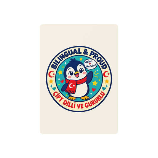 Bilingual & Proud Poker Playing Cards, Roots & Talks - product photo 1