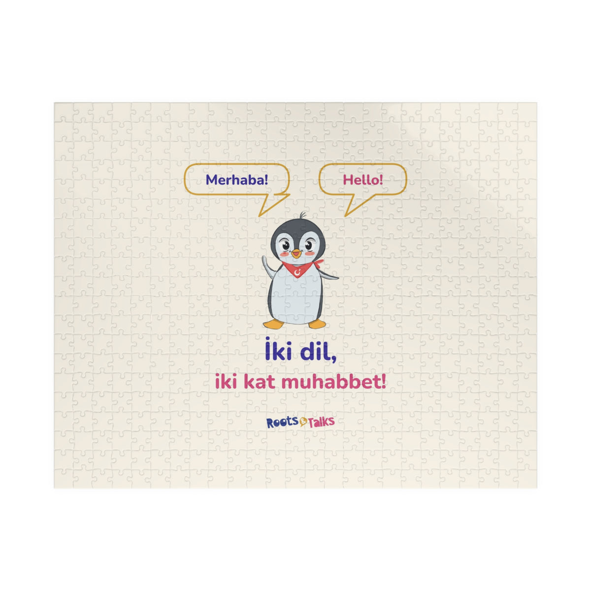 İki Dil, İki Kat Muhabbet Jigsaw Puzzle, Roots & Talks - product photo 2