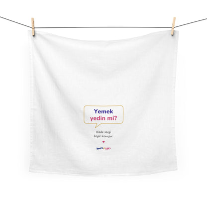 Yemek Yedin Mi? Cotton Tea Towel, Roots & Talks - product photo 2