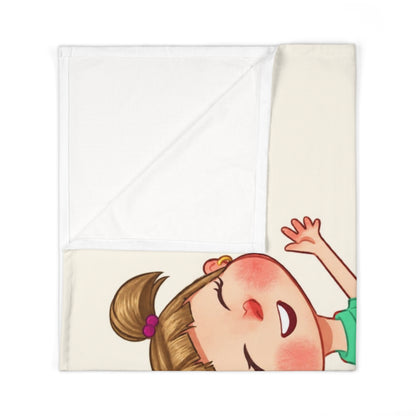 Ela Character Baby Swaddle Blanket, Roots & Talks - product photo 2