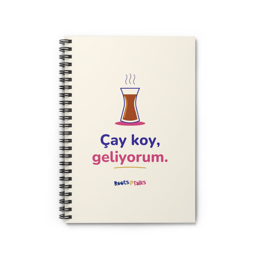 Çay Koy, Geliyorum Spiral Notebook, Roots & Talks - product photo 1