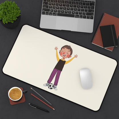 Gazi Character Neoprene Desk Mat, 12 × 22 in, Roots & Talks - product photo 4
