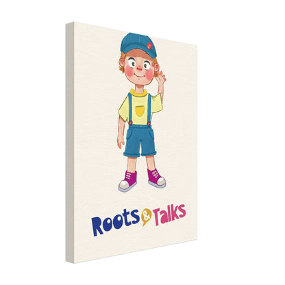 Giray Character Canvas Print, Roots & Talks - canvas photo 2