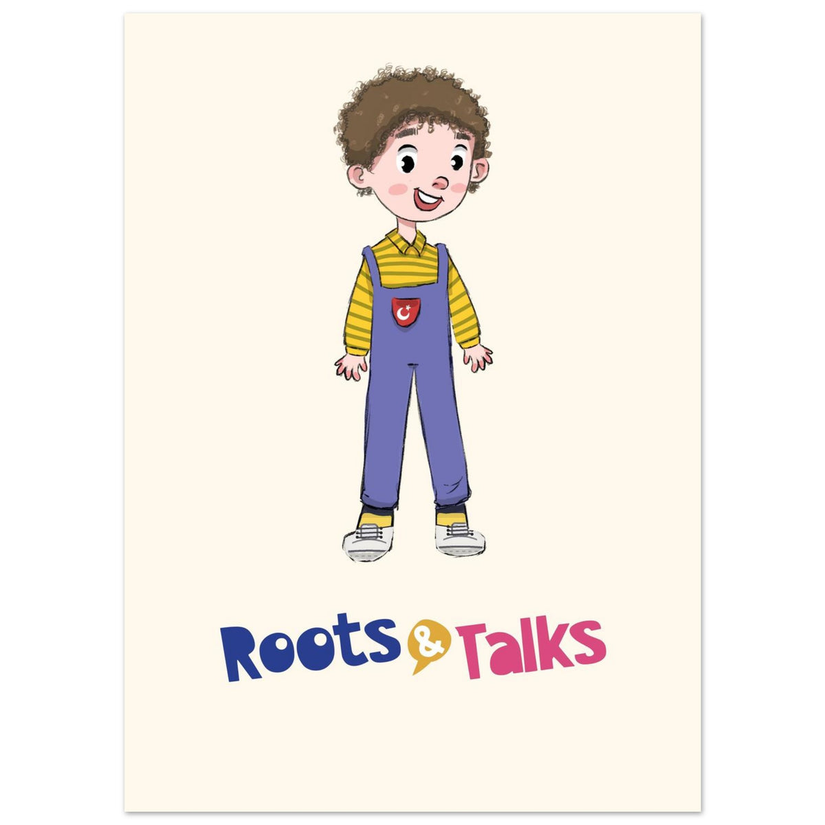 Ahmet Character Portrait Poster, Roots & Talks - poster photo 3