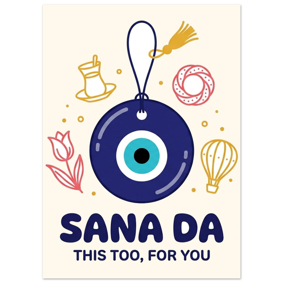 Sana Da Portrait Poster, Roots & Talks - poster photo 3