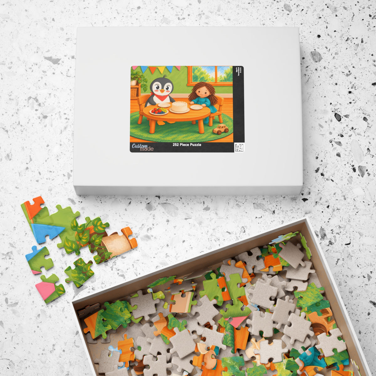Birthday Table with Pingucan Jigsaw Puzzle, Roots & Talks - product photo 5