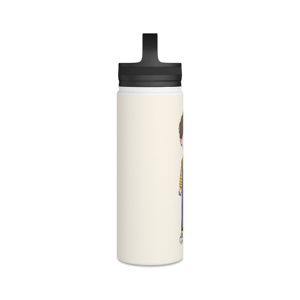 Ahmet Character Stainless Steel Water Bottle, 18 oz, Roots & Talks - product photo 3