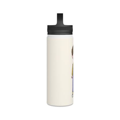 Ahmet Character Stainless Steel Water Bottle, 18 oz, Roots & Talks - product photo 3