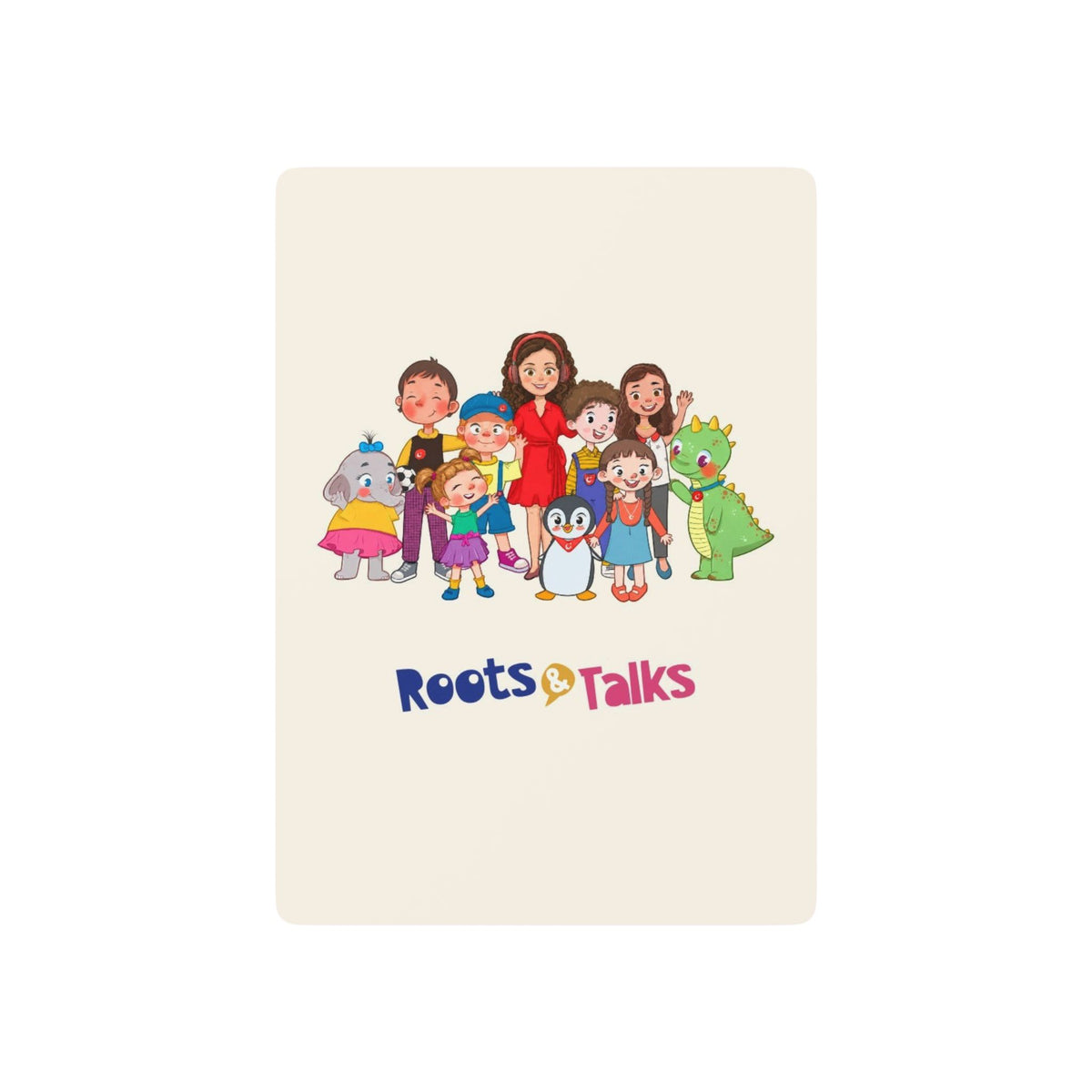 All the Characters Together Poker Playing Cards, Roots & Talks - product photo 1