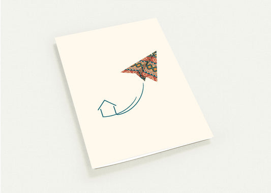 Kilim Flight Greeting Cards, Pack of 10, Roots & Talks - greeting card photo 1