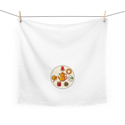 Turkish Breakfast Table Cotton Tea Towel, Roots & Talks - product photo 2