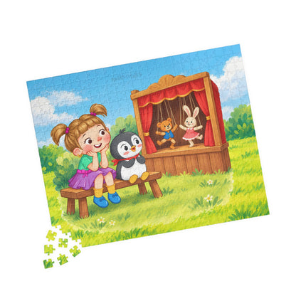 Puppet Show with Pingucan Jigsaw Puzzle, Roots & Talks - product photo 7
