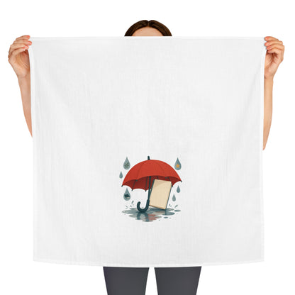 Word Umbrella Cotton Tea Towel, Roots & Talks - product photo 3