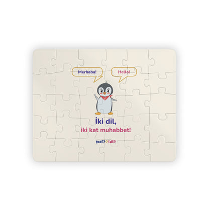 İki Dil, İki Kat Muhabbet Kids' Puzzle, 30 Pieces, Roots & Talks - product photo 1