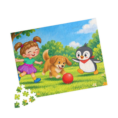 Ball Game with Pingucan Jigsaw Puzzle, Roots & Talks - product photo 4