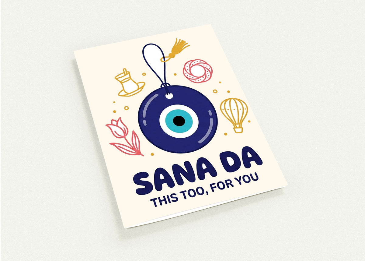 Sana Da Greeting Cards, Pack of 10, Roots & Talks - greeting card photo 1