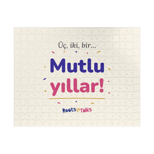 Üç, İki, Bir, Mutlu Yıllar Jigsaw Puzzle, Roots & Talks - product photo 1