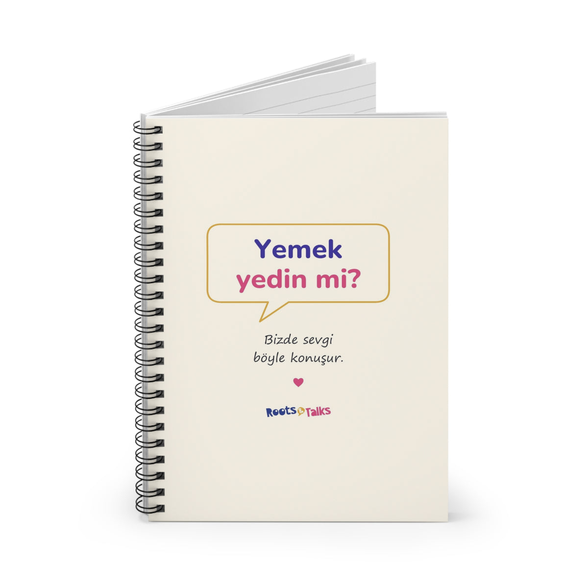 Yemek Yedin Mi? Spiral Notebook, Roots & Talks - product photo 2