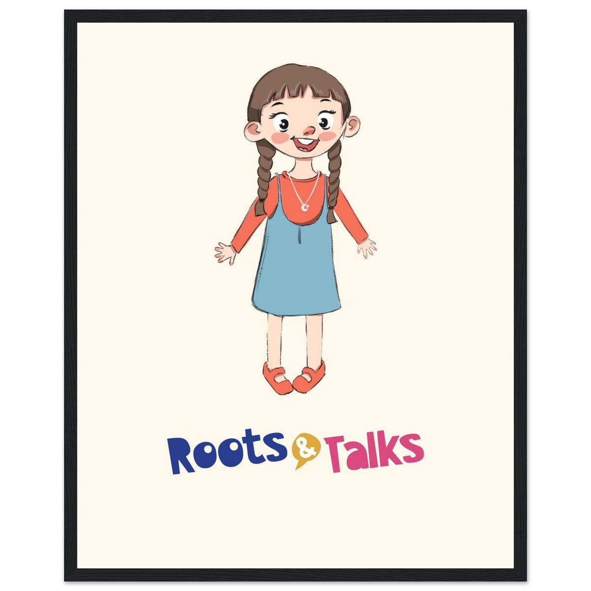Eylül Character Framed Portrait Poster, Roots & Talks - framed poster photo 4