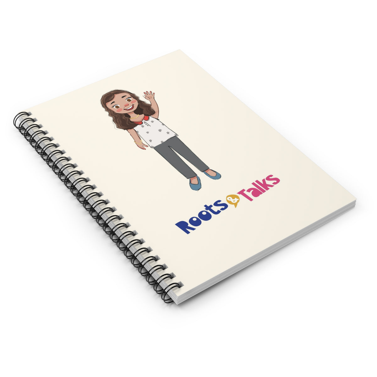 Defne Character Spiral Notebook, Roots & Talks - product photo 3