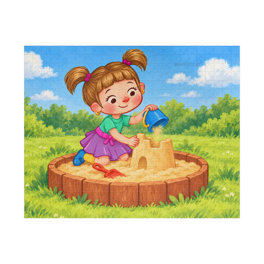 Sandcastle Day Jigsaw Puzzle, Roots & Talks - product photo 2