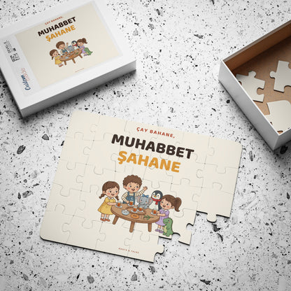 Çay Bahane, Muhabbet Şahane Kids' Puzzle, 30 Pieces, Roots & Talks - product photo 3