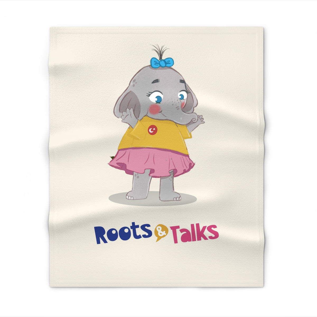 Filiz Elephant Throw Blanket, Roots & Talks - product photo 1